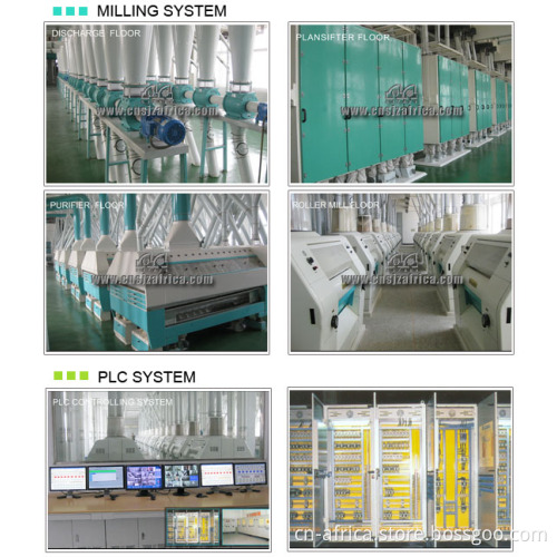 40t-500t/24h Maize Milling Machine